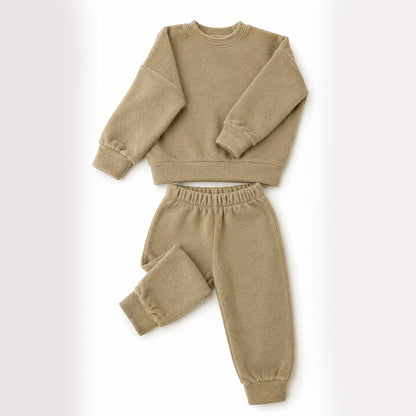 Kids Unisex Fleece Pyjamas 230gsm or Cosy Loungewear - Can be personalised