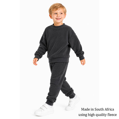 Kids Unisex Fleece Pyjamas 230gsm or Cosy Loungewear - Can be personalised
