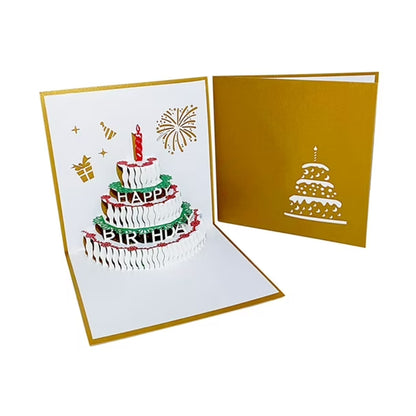 Kabukis 3D Pop-Up Birthday Card with Lights and Music – Premium