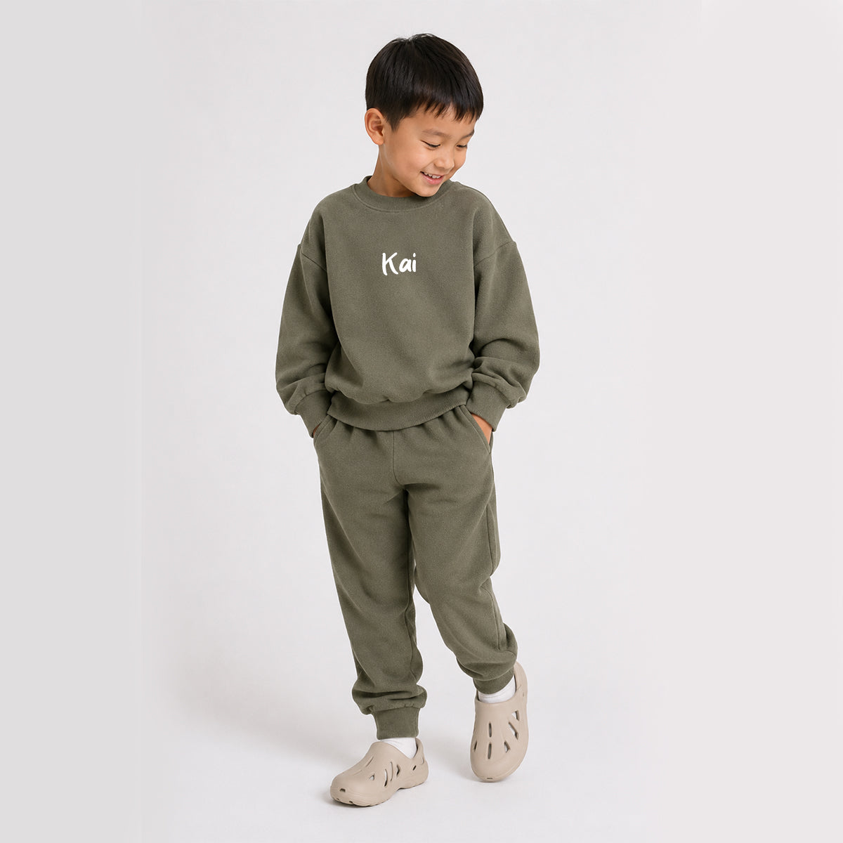 Kids Unisex Fleece Pyjamas 230gsm or Cosy Loungewear - Can be personalised