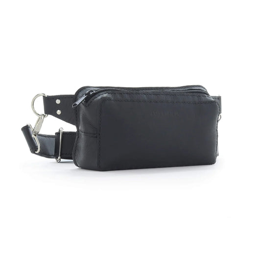Sorrento Cross Body Bum Bag - Black