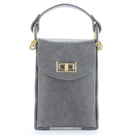 Modena Cross Body Phone Bag - Stone Grey
