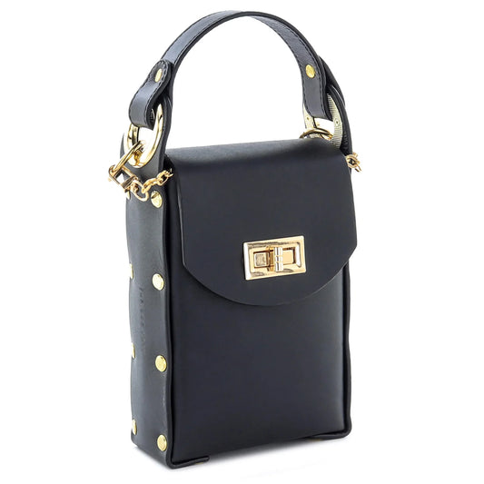 Modena Cross Body Phone Bag - Black
