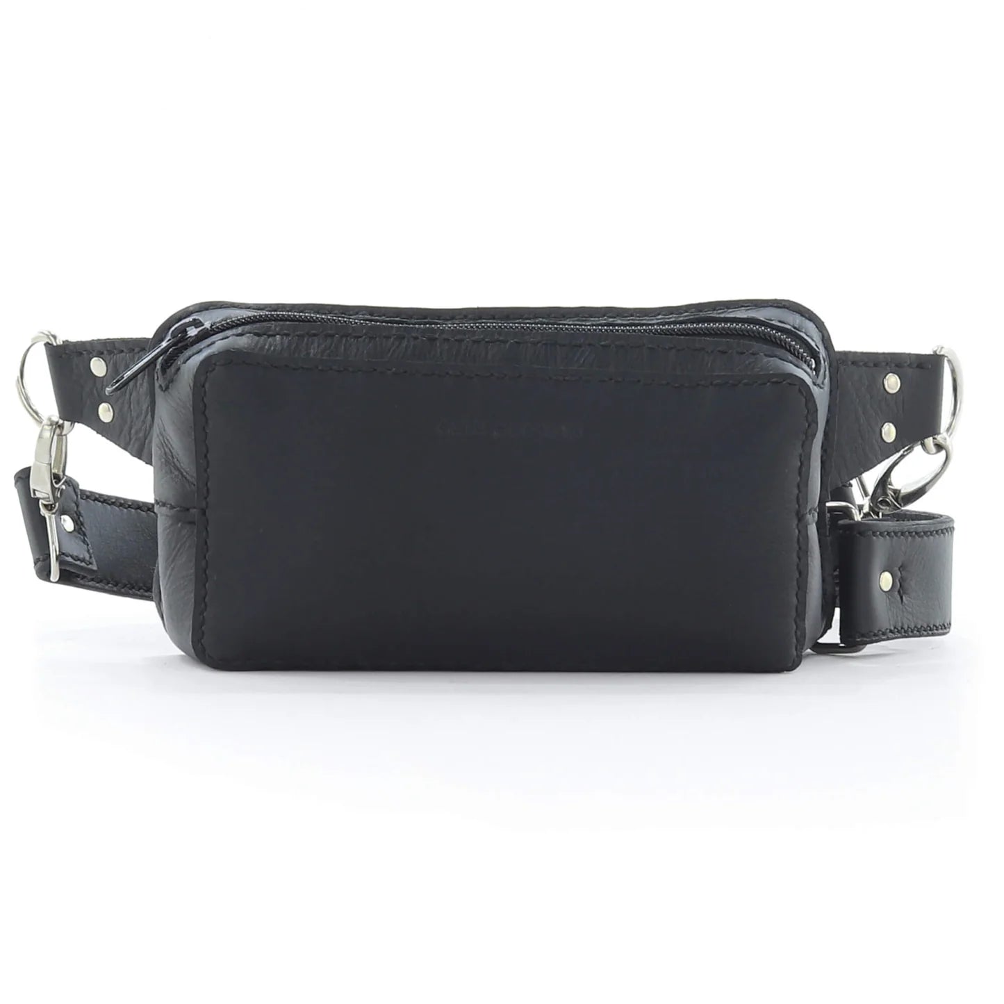 Sorrento Cross Body Bum Bag - Black