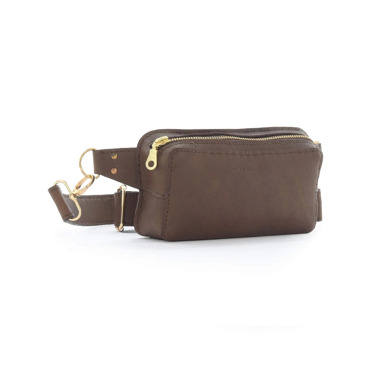 Sorrento Cross Body Bum Bag - Tobacco
