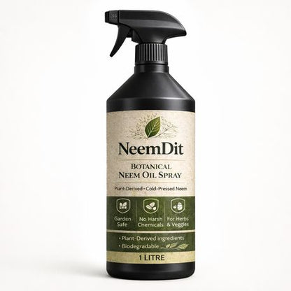 NeemDit Ready To Use Neem Oil Plant Spray 1L - Powerful Natural Care