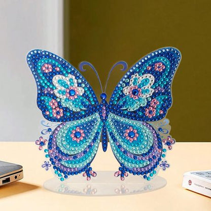 5D DIY Diamond Art Painting Kit - Dazzling Butterfly Desk Decor