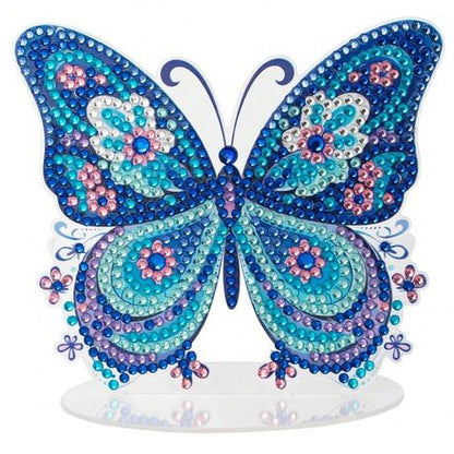 5D DIY Diamond Art Painting Kit - Dazzling Butterfly Desk Decor
