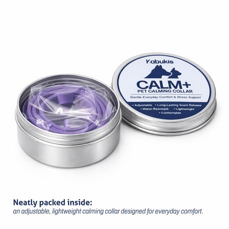 Calm+ Pet Calming Collar - Gentle Comfort & Stress Support for Pets