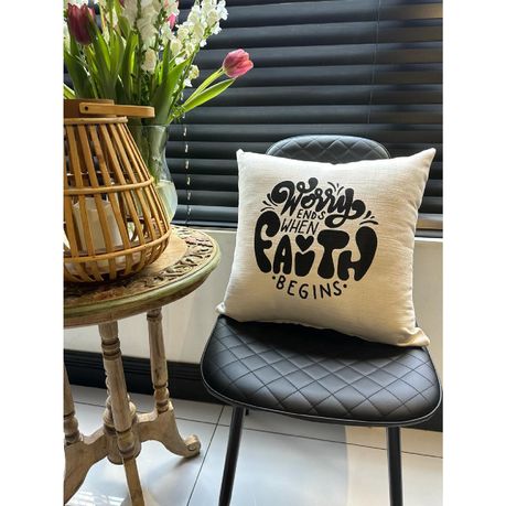 Have Faith Scatter Cushion