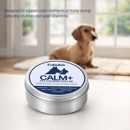 Calm+ Pet Calming Collar - Gentle Comfort & Stress Support for Pets
