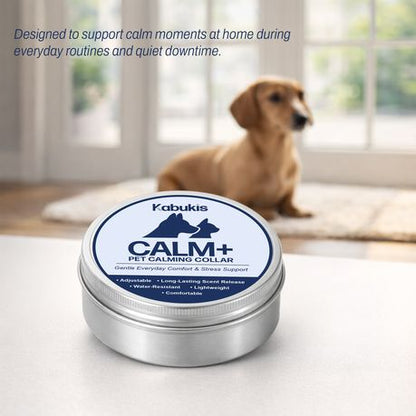 Calm+ Pet Calming Collar - Gentle Comfort & Stress Support for Pets