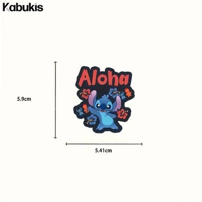 Kabukis 100pcs Waterproof Stitch Stickers - Fun & Creative Designs