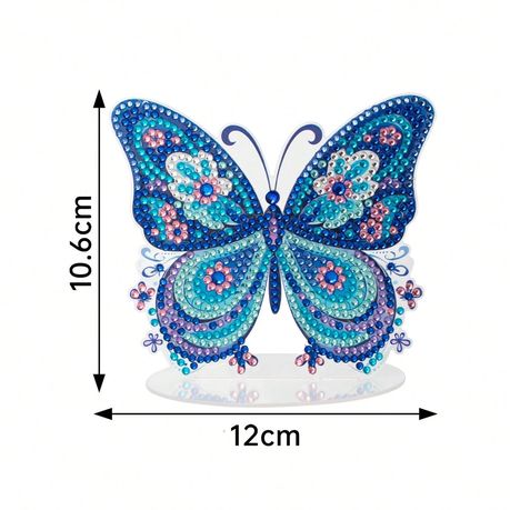5D DIY Diamond Art Painting Kit - Dazzling Butterfly Desk Decor