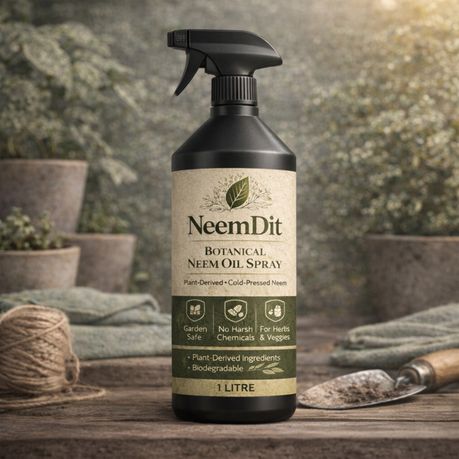 NeemDit Ready To Use Neem Oil Plant Spray 1L - Powerful Natural Care